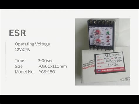 Overcurrent Relay - OFF Delay Timer Manufacturer from Faridabad