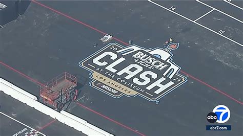 Will NASCAR's Clash at the Coliseum happen if it rains? - ABC7 Los Angeles