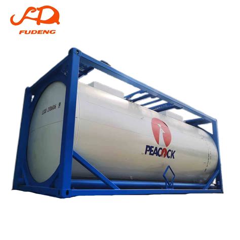 Ft Ft Pressure Vessel Iso Liquid Gas Lpg Tank Container Tanker