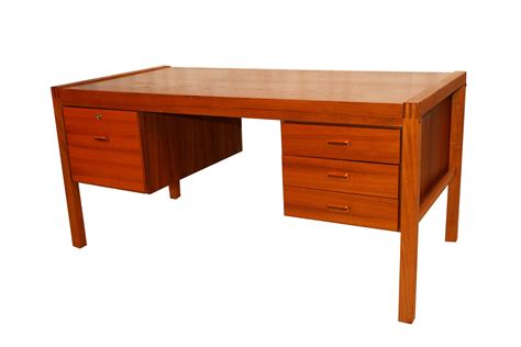 Mid Century Danish Teak Executive Desk Mary Kay S Furniture