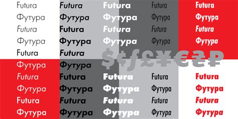 Futura PT font | Font Ocean