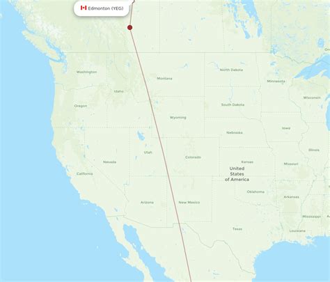 All Flight Routes From Edmonton To Manzanillo Yeg To Zlo Flight Routes