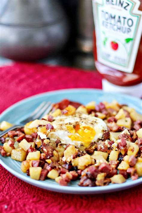 Corned Beef Hash With Yukon Gold Potatoes And Chiles Karens Kitchen Stories