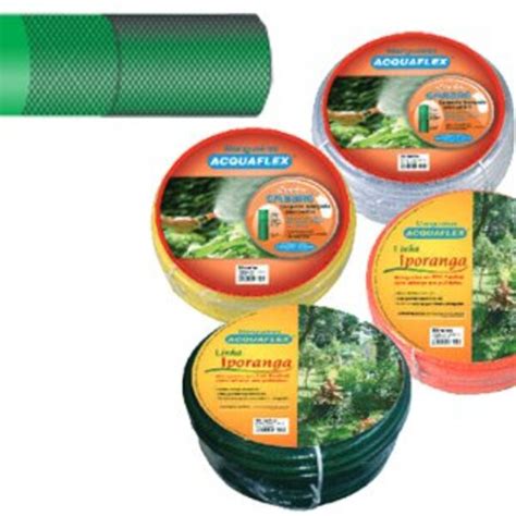 Mangueira Para Jardim Acquaflex Trançada Verde 20 Metros Leroy Merlin