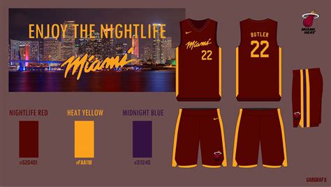 Miami Heat City Jersey on Behance