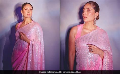 Main Apni Favourite Hoon Says Kareena Kapoor In A Pink Saree We Say