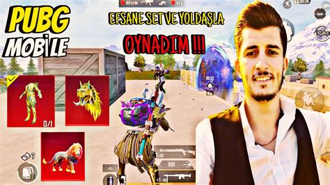 Yen Gelen Efsane Set Ve Yolda La Oynadim Pubg Mob Le Youtube