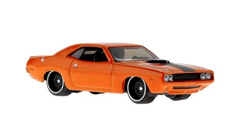 Тематична Машинка Hot Wheels 70 Dodge Hemi Challenger Fast Furious 1 64 HNR92 Orange купити