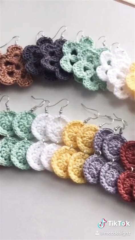 Crochet Earrings Artofit