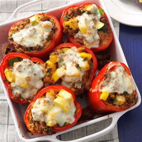 Turkey Stuffed Bell Peppers Recipe How To Make It