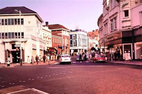 Eastbourne Looking Back Terminus Road In The 1960s