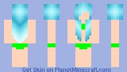 Bikini Noonetta Faceless Variant For Animations Minecraft Skin