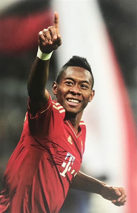 David Alaba Signature Signed Fc Bayern Munchen Photograph