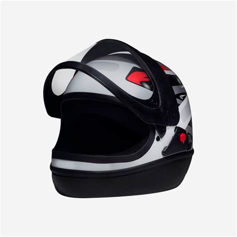 Capacete San Marino Grafic Branco Orignal Taurus Shopee Brasil