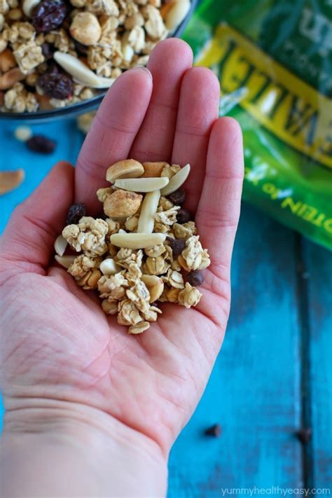 Quick And Easy Granola Trail Mix Yummy Healthy Easy