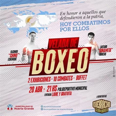 Se Viene Una Nueva Velada De Boxeo En Huerta Grande El Diario De