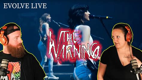 First Time Reaction The Warning Evolve Live Teatro Metropolitan Youtube