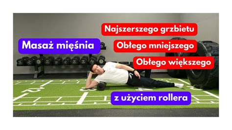 Masaż mięśnia Najszerszego grzbietu Obłego mniejszego Obłego