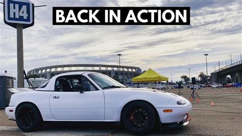 Supercharged Autocross The Miata Is Back In Action Youtube