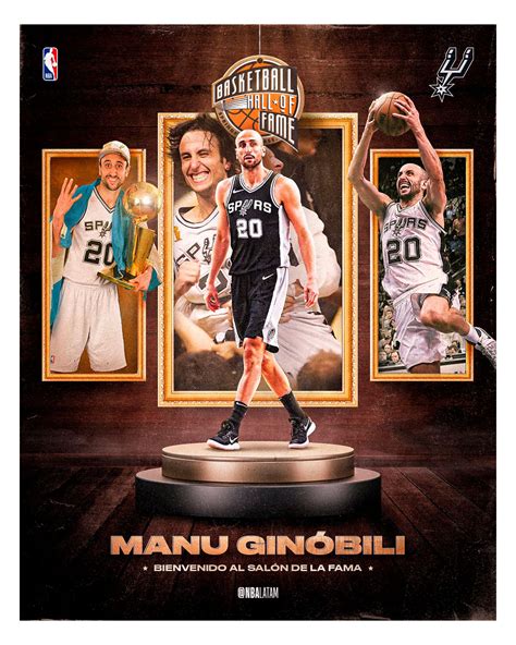 The Ceremony Began Manu Gin Bili Will Enter The Basketball Hall Of