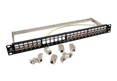 Cat6 Patch Panel CAT 6 24 PORT UNLOADED JACK PANEL Wholesale Trader