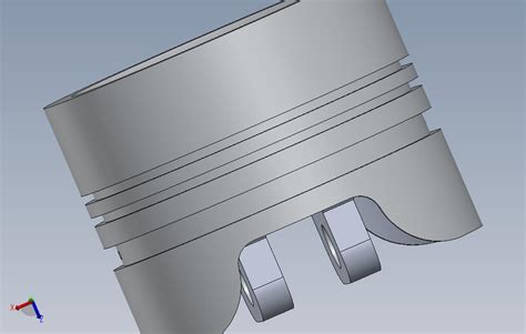 连杆和活塞总成solidworks 2014模型图纸免费下载 懒石网