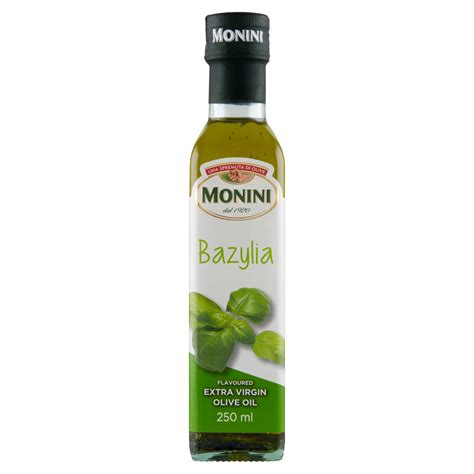 Monini Oliwa Z Oliwek O Smaku Bazylii Ml Allegro Pl