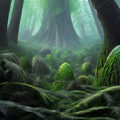 DreamUp Alien Forest by Digitonaut on DeviantArt