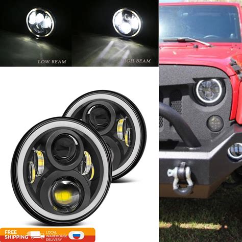 Lumière de sauna LED ronde Jeep Wrangler JK TJ Hummer H1 H2 Suzuki