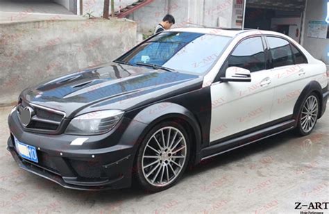 Z Art Bs Body Kit For W Real C Amg Black Series Body Kit For W