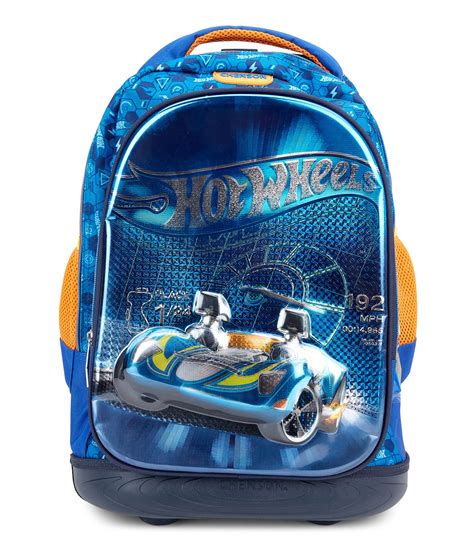 Chenson Mochila Escolar Con Ruedas Norris Hot Wheels Ni Os El