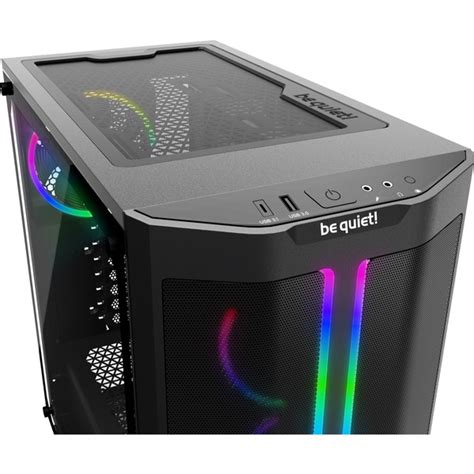 be quiet PURE BASE 500 FX Tower Gehäuse schwarz Tempered Glass