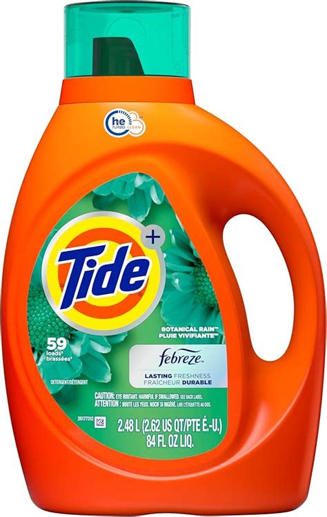 Amazon Tide Plus Febreze Freshness HE Turbo Clean Liquid Laundry