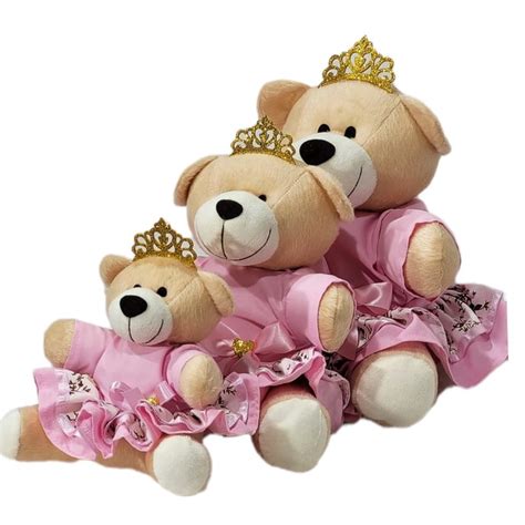 Trio De Ursas Para Nicho Princesa Elo Produtos Especiais