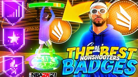 Nba K Best Shooting Badges For Park Nba K How To Shoot Greens