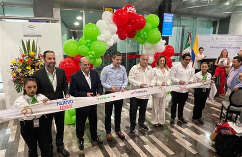 Viva Aerobus Inaugura La Ruta Directa Monterrey Bogot Report News