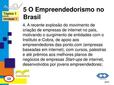 Sobre O Empreendedorismo No Brasil Analise As Afirmativas Abaixo