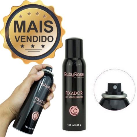 Fixador De Maquiagem Ruby Rose HB312 150m Shopee Brasil