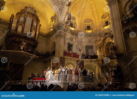 Elche Alicante Spain 29 10 2016 Misteri De Espectáculo Religioso Elche