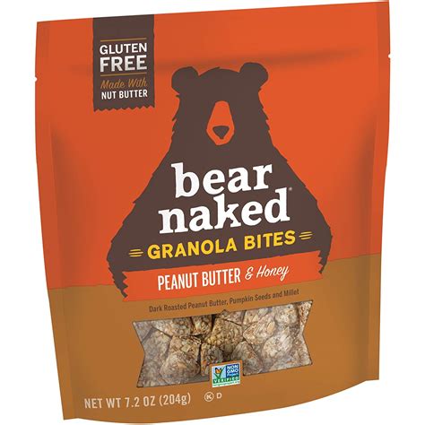 Bear Naked Bear Naked Peanut Butter Honey Granola Bites Gluten