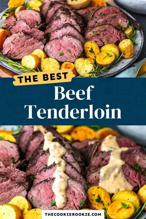 Beef Tenderloin Recipe The Cookie Rookie®