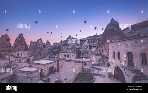 Hot Air Balloon Cappadocia Anatolia Hi Res Stock Photography And Images