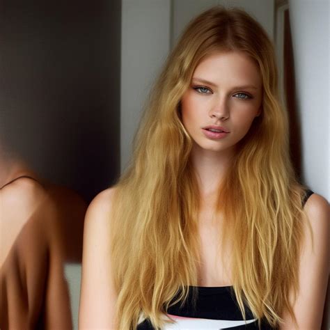 Glamorous Brunette Selfie