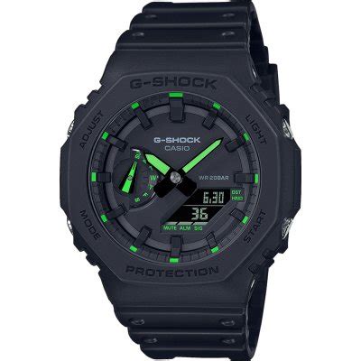 G Shock Classic Style GA 2100 1A3ER Neon Accent Horloge EAN