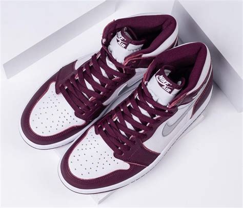 Air Jordan 1 Bordeaux 555088 611 Release Date SBD