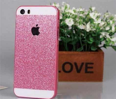 Capa Case Glitter Luxo Apple Iphone 5 5s Película De Vidro R 59 98