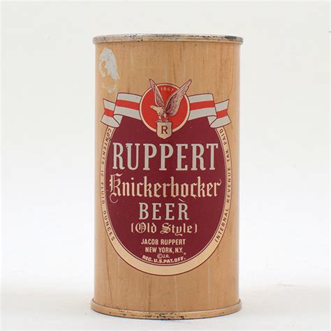 Lot Detail Ruppert Knickerbocker Beer Flat Top 126 2