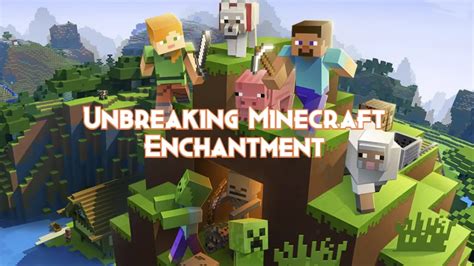 Unbreaking Minecraft Enchantment - Pillar Of Gaming