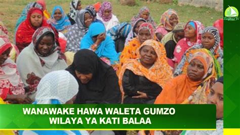 Wanawake Hawa Waleta Gumzo Wilaya Ya Kati Balaa Youtube