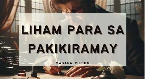 Liham Para Sa Pakikiramay Na Halimbawa Magaralph